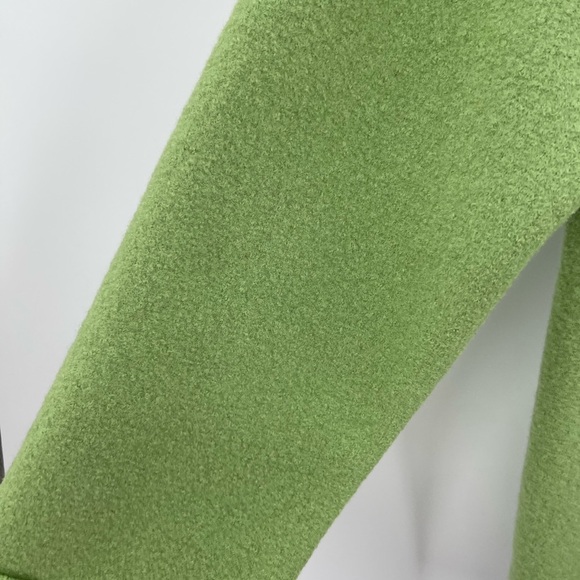 Women’s Eileen fisher wool green blazer jacket size petite medium - Picture 4 of 9